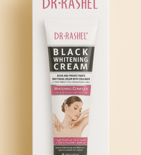 Black Whitening Cream with Collagen – For Body & Private Parts, Lightens and Enhances Skin Texture
