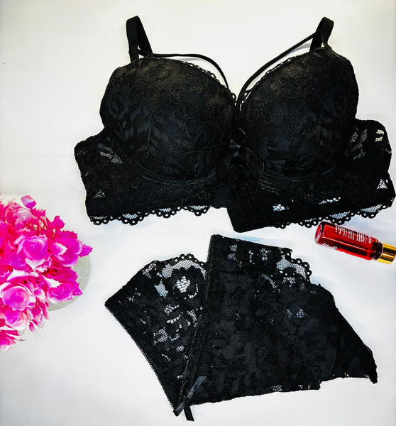 PEARL BRA SET SALSA PUSH UP PADDED BRA