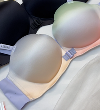 Single Padded Very Soft Check Design Foamy T-Shirt Bra
