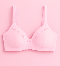 "Soft and Stylish Cotton Bras in Multiple Colors Non-Padded Perfect for Everyday Wear 🌷💖"