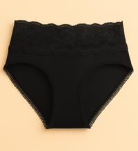 Comfort and Style Combined: Lace & Bow Women's Underwear at PIXEL MALL