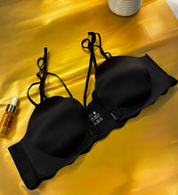 Single Padded Very Soft Check Design Foamy T-Shirt Bra